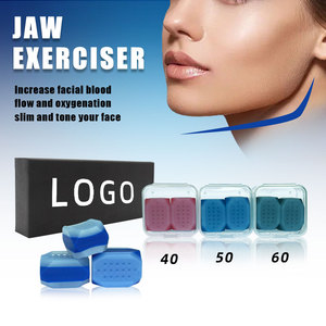 Sports Jaw <strong>Exerciser</strong> for Men Women Upgraded Teeth Bite Design 3 Resistance Levels (6 Pcs) Powerful Jaw Trainer - Product Image 1