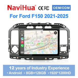 NaviHua Nouveau Style Écran Tactile Multimédia Android 13'' DSP GPS pour Voiture Ford F150 Raptor 2021-2025 Autoradio Moniteur Carplay - Product Image 2