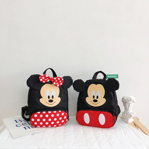 Mochilas de dibujos animados bonitos de alta capacidad de <span class=keywords><strong>Minnie</strong></span> Mickey, mochilas escolares impermeables de nailon, bolso de <span class=keywords><strong>viaje</strong></span> de moda, bolsos de hombro para niños - Product Image 3