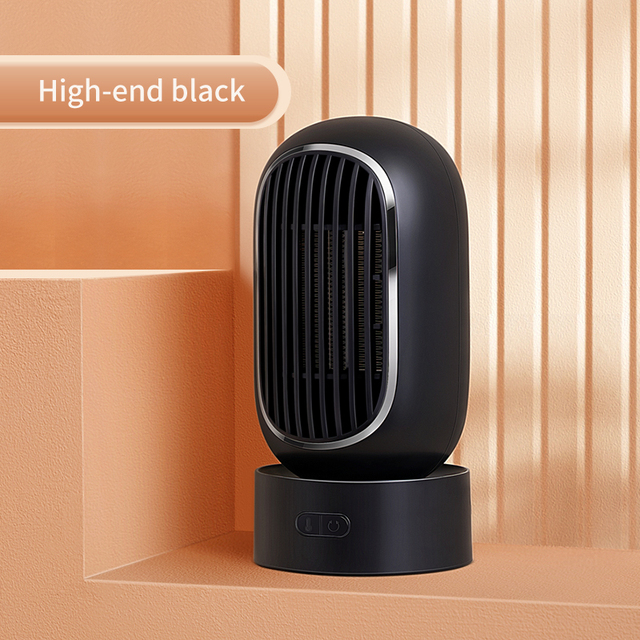 Portable Fan Heater 1000w Winter Electric Heating Fan Two Heating Temperature Can Shake the Head Desktop Bedroom Office