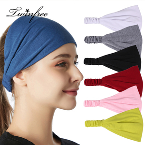 Nuevas Diademas Lisas para Mujer, Diadema Ajustable Suave, Logotipo Personalizado, Accesorios para el Cabello de Color Sólido de Alta Calidad para Mujer - Product Image 1