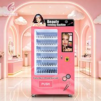 Máquina Expendedora Automática de Cosméticos de Belleza, Carcasa Personalizable, Pantalla Táctil SDK, Pantalla LED, Refrigeración por Compresor, 300-600 Unidades