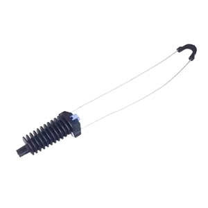 Accessoires pour câbles à fibres optiques FTTH : Pince de tension d'ancrage de type cale pour câble PA1500 PA2000, pour cale de suspension de câble ADSS - Product Image 1