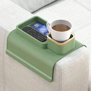 Fonksiyonel silikon koltuk Coaster kaymaz bardak tutucu meşrubat dolum makinesi bardak tutucu kanepe kahve içecekler denetleyici silikon kanepe Cupr