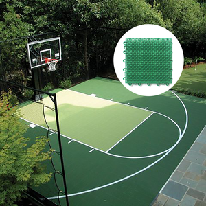 <span class=keywords><strong>Terrain</strong></span> <span class=keywords><strong>de</strong></span> <span class=keywords><strong>basket</strong></span>-ball extérieur portable <span class=keywords><strong>3x3</strong></span> en PP à emboîtement, prix bas, usine Wanhe - Product Image 2