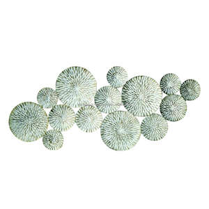 Grande décoration murale en argent, ART décoratif, - Product Image 1