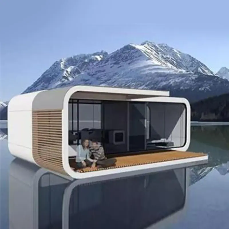 Schnelles Fertighaus zum Verkauf langlebiges Holzhaus Kunden design Fertighaus Resort Container häuser Container villa