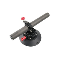 Lot de 2 supports à ventouse à pompe de 6 pouces avec pince et tuyau pour toit de voiture, porte-vélo, conçus pour le montage de caméras d'action