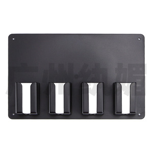 Hair Clipper Hanger Wall Mount Bracket Black 4 Slot Storage Box For Salon Hairdresser Electric Clippers - Product Image 3