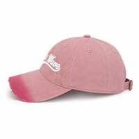 Casquette vintage rose pour femme, nouveau style, modèle bec de canard élargi et profond, pour grande circonférence de tête, convient aux hommes