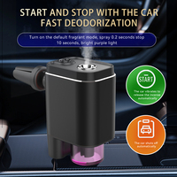 Diffuseur d'arômes intelligent pour voiture, clip de ventilation, vaporisateur d'huiles essentielles pour voiture, parfum longue durée, diffuseur de parfum pour voiture avec huiles essentielles
