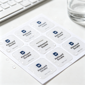 Etiquetas Adhesivas Redondas con Relieve Metálico, Personalizadas, de Papel de Lujo, para Cajas de Regalo de Alta Gama, Resistentes al Agua - Product Image 1