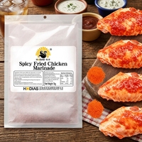 Poudre de poulet frit 1kg, mélange d'épices séchées de haute qualité, certifié ISO9001, certifié Halal, mélange de piments pour usage domestique