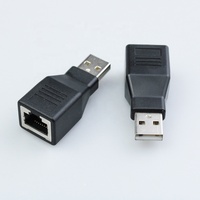 Adaptador RJ45 a USB2.0, Conector Dedicado para Depuración RJ45 Macho a USB Hembra 8P8C BBU3900 3910, Adaptador USB Macho a RJ45 Hembra