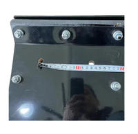 SeaSummer Impact Rammer Base Plate Gasoline Powered Glossy Black OEM Machine Accessories 128mm X 165mm