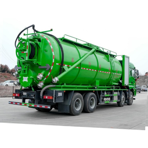 8*4 Shacman 18cbm 18000l Septic Tank Truck Used for Sewer Cleaning Fecal Sewage Suction Truck - Product Image 1