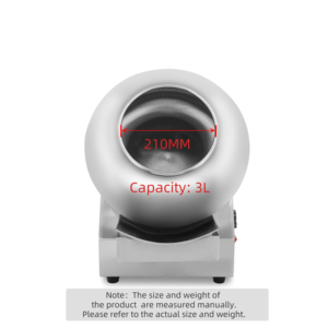 Trung Quốc thực hiện Công suất Wasabi peas cay đường đậu phộng Tráng Ca cao đậu máy sơn trên bán - Product Image 4