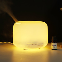 Diffuseur d'arômes ultrasonique en forme de pain, best-seller, 500 ml, usage domestique, garantie 1 an