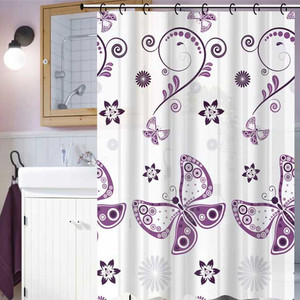 <strong>Cheap</strong> Wholesale Custom Design Printed PEVA Waterpoof <strong>Shower</strong> <strong>Curtain</strong> for Bathroom - Product Image 3
