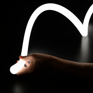 360 °   Bande LED néon ronde en silicone, tube lumineux néon flexible, barre lumineuse néon circulaire, tube lumineux néon souple - Product Image 1