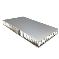 Panneau en nid d'abeille en alliage d'aluminium industriel de 5-30mm modèle ACP finition enduite antistatique PE PVDF appartement de conception de navire extérieur