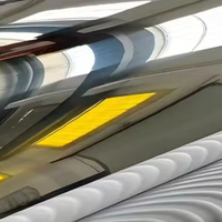 Feuille de miroir réflecteur en aluminium pour la fabrication de panneaux publicitaires, épaisseur 0,8 mm, bobine de feuille de miroir en aluminium 1060
