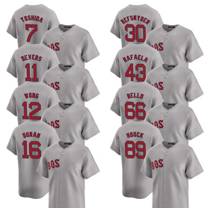 Camisetas Personalizadas de los Medias Rojas de <span class=keywords><strong>Boston</strong></span> de la Liga Americana para Hombre y Mujer, Ropa de Fanáticos Personalizable con Logotipos Bordados e Impresos - Product Image 1