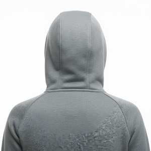 Sweat à capuche demi-zip personnalisé de haute qualité avec logo brodé et impression en relief, coupe classique, en coton, double fermeture éclair, molleton épais - Product Image 1