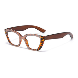Jamie 24024 Cat-Eye Sunglasses Leopard Print Small Frame UV400 Women's Fashion Outdoor Casual - Product Image 4