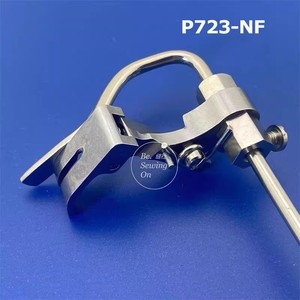 P723-NF 퀼터 니들 피드 프레서 풋, 산업용 싱글 니들 록스티치 재봉틀 부품용 좌우 가이드 포함 - Product Image 6