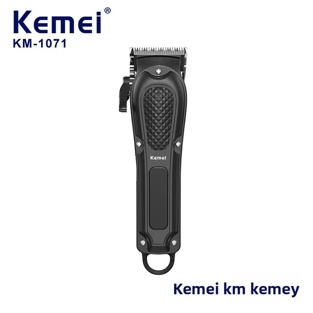 Kemei KM-1071 Barber USB Rechargeable Professional Electric Hair Clippers Trimmers Carbon Steel Cutter Hair Cutting Machine