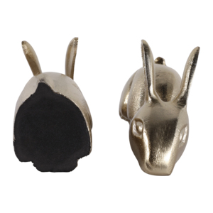 Fermalibri a Forma di Coniglio in Metallo, Accessori Decorativi per Casa e Ufficio, Fermalibri Moderni a Forma di Animale per Arredamento Biblioteca - Product Image 6