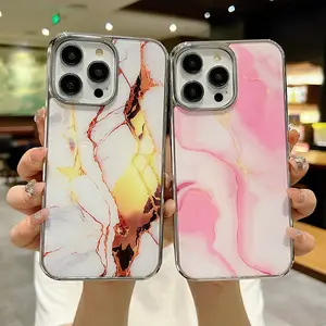 Hipster Marble Stripes for iPhone14 phone case for iPhone13promax Creative Art 13pro Fall resistant 15