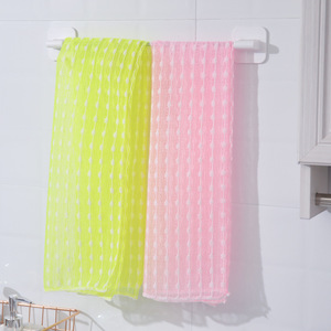Nylon Bath Towel 30x90cm Rectangle Shower Scrubber <b>Body</b> <b>Scrubbing</b> Towel For Bath Use - Product Image 1