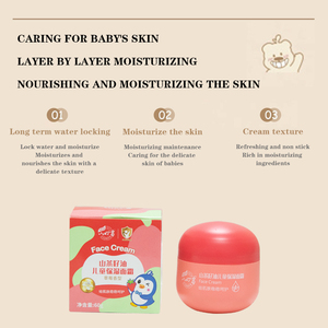Crème hydratante pour le corps et le <span class=keywords><strong>visage</strong></span> de bébé, personnalisable en gros, ingrédients sûrs, meilleure crème contre les érythèmes fessiers pour bébé - Product Image 6