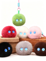 Jouet interactif IA style Fursuit, mini-jouets et porte-clés au crochet pour peluches