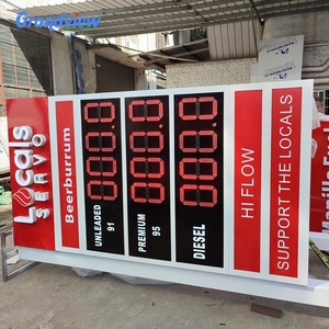 Free standing pubblicità pilone segno per la stazione di <span class=keywords><strong>gas</strong></span> - Product Image 4