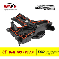 SENP 06H 103 495 AF Katup Pemisah Oli PCV Katup Pernafasan Bak Engkol untuk VW Magotan Tiguan EA888 2.0T Suku Cadang Mesin