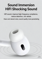 A11 PRO 2026 Nouveaux écouteurs sans fil intra-auriculaires TWS avec indicateur LED, étanchéité IPX5, son Hi-Fi, basses améliorées, faible latence de 30 ms
