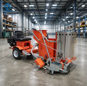 Electric Drive Road Marking <b>Machine</b> Lithium Battery Assisted Automatic <b>Walking</b> Thermoplastic Road Marking Paint <b>Machine</b> - Product Image 6