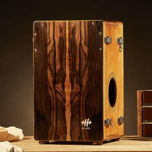 Ciricote <span class=keywords><strong>Cajon</strong></span> Drum professionnel-Fils de <span class=keywords><strong>caisse</strong></span> claire réglables pour une tonalité polyvalente et un contrôle optimal de la <span class=keywords><strong>percussion</strong></span> - Product Image 4