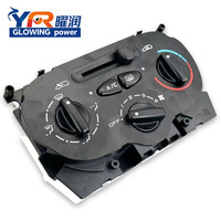 Nouveau panneau de commande de chauffage de voiture RAORUN, interrupteur de climatisation YF-F1017 9624675377 X666633H, remplacement pour Peugeot 206 207 307