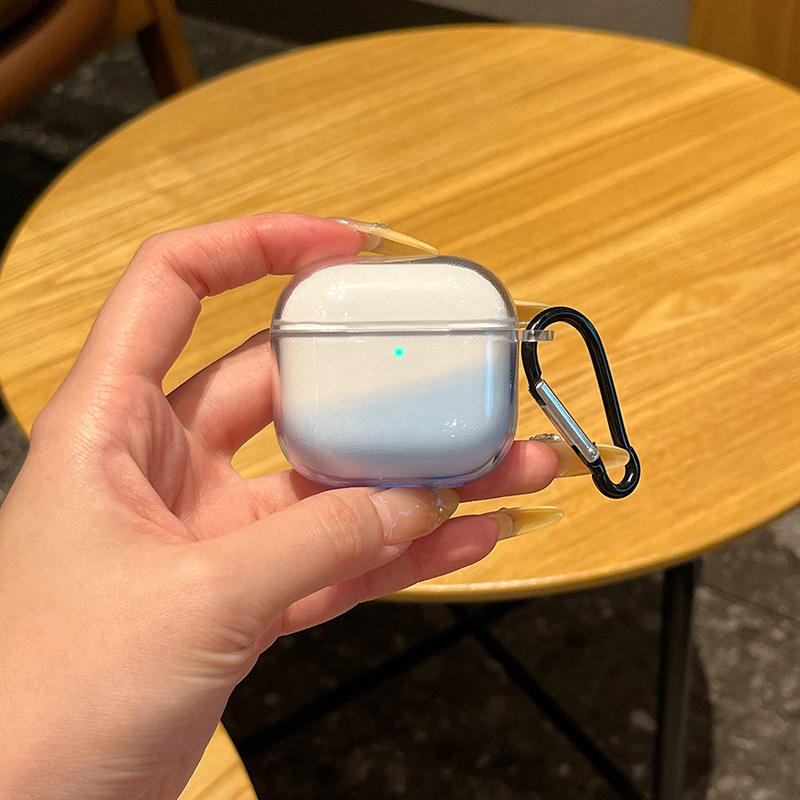 Gradiente azul transparente Shell [con gancho]