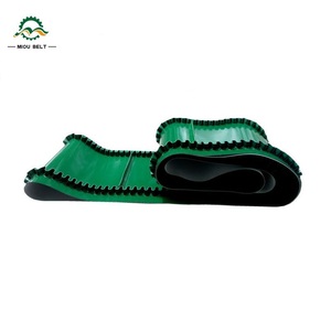 Miou Strip Pemandu PVC Anti Kabut, Sabuk Konveyor Baffle PU, Sabuk Konveyor Dinding Samping, Sabuk Rok Mendaki untuk Mencegah Jatuh - Product Image 2