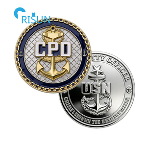 Monete Commemorative Personalizzate per Capo di Bordo (CPO) e Capo di Bordo di Seconda Classe (CPO-2), Monete Commemorative per Veterani delle Forze Armate USA (USS, USN), Monete Commemorative Personalizzate per Capo di Bordo (CPO) e Capo di Bordo di Seconda Classe (CPO-2) - Product Image 3