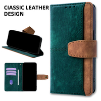 Étui portefeuille en cuir tendance avec protection RFID et support pour cartes pour OnePlus Ace6 15 Ace6T 14R 13, coque arrière antichoc