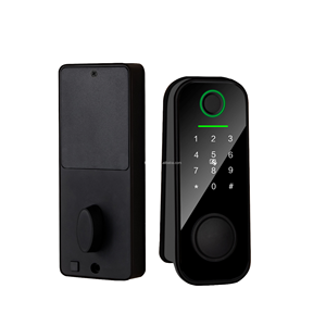 Nuevo Diseño de Cerradura Inteligente para Puerta Interior sin Llave, Cilindro de Aleación de Aluminio con Huella Dactilar, Aplicación Tuya, Almacenamiento de Datos en la Nube - Product Image 1