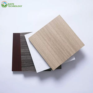 Panneaux de meubles de cuisine en panneaux de particules de haute densité dérivés de bois, écologiques, sans formaldéhyde E0, placage de pin de première qualité - Product Image 4