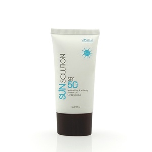 Wholesale Custom 50ml <b>Plastic</b> Cosmetic Oval <b>Tubes</b> for Sunscreen - Product Image 4