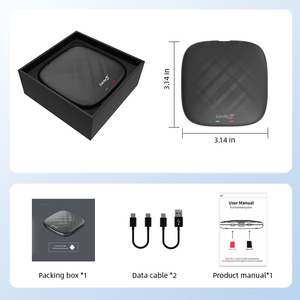 Carlinkit Carplay AI กล่องสำหรับรถยนต์,Carplay Android 9.0ระบบ4G + 64G แบบมีสายของแท้ - Product Image 6